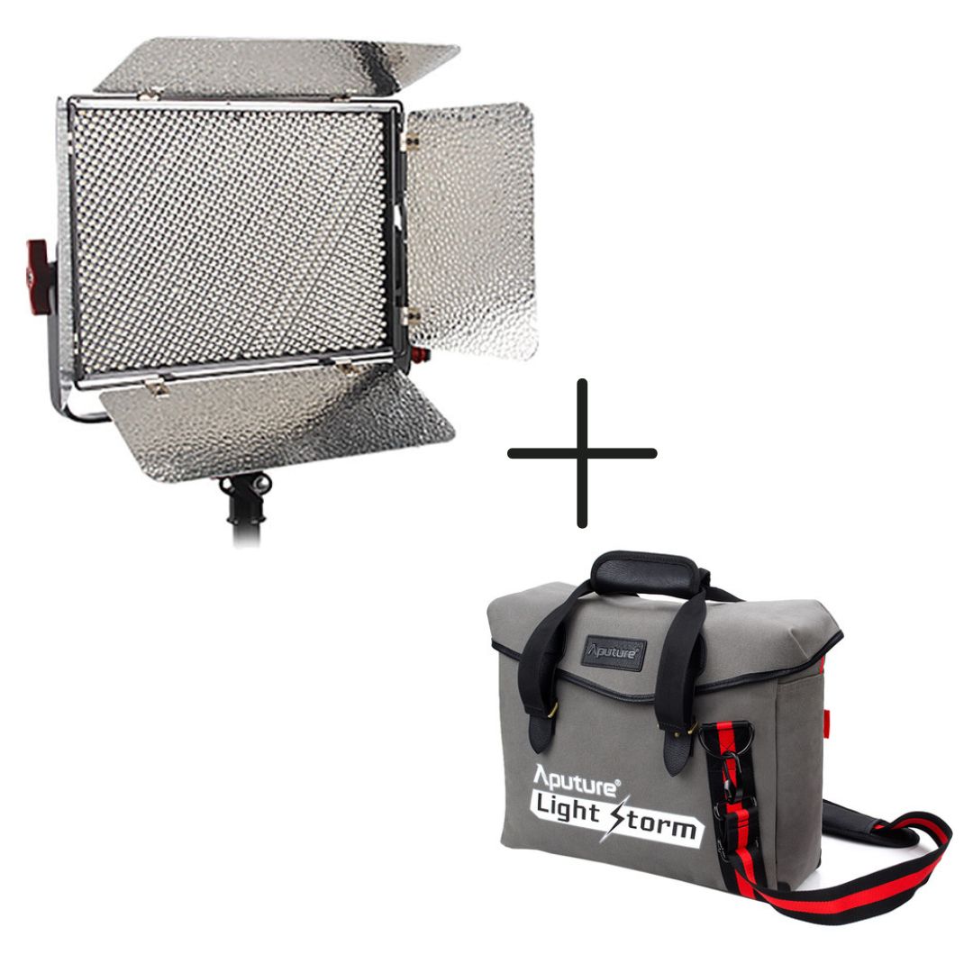 Aputure Light Storm LS 1s LED Light with Light Storm Messenger Bag Combo