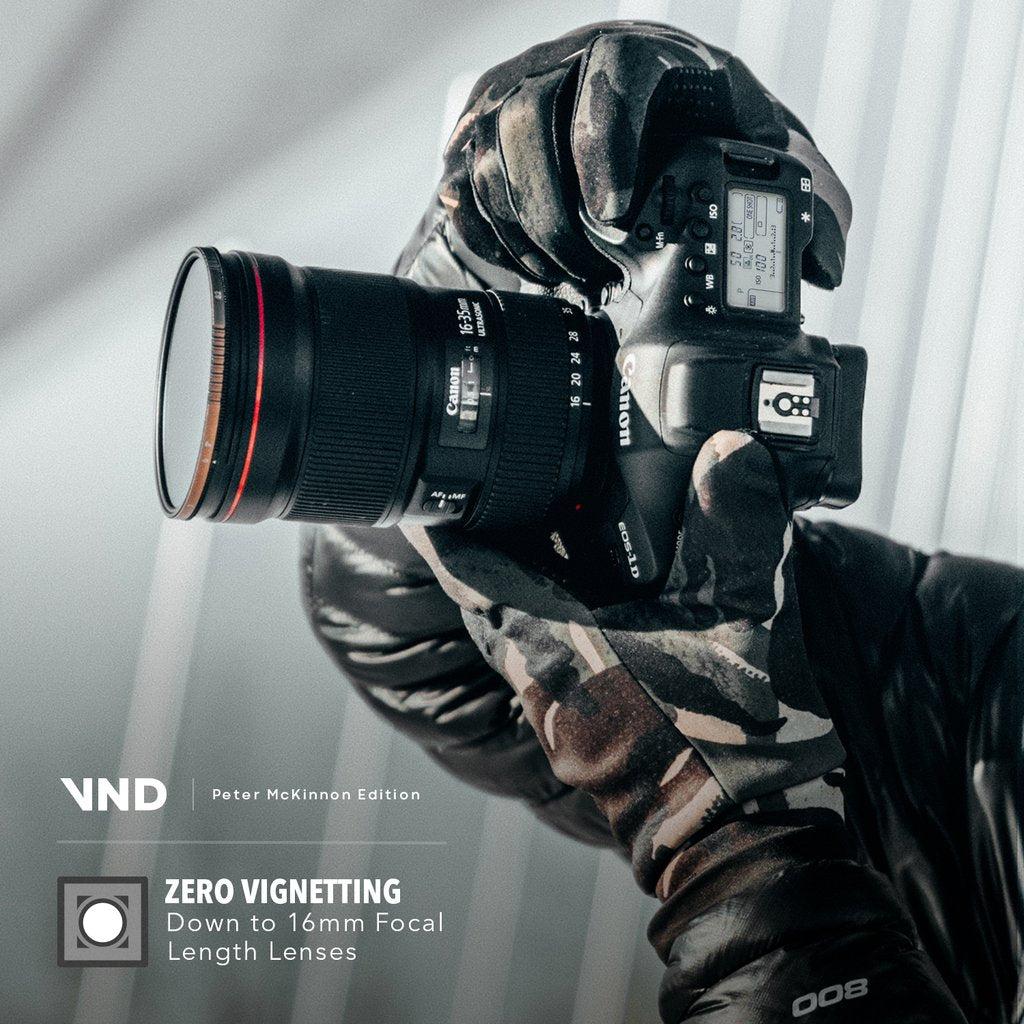 PolarPro 67mm Peter McKinnon Edition Variable Neutral Density 1.8 to 2.7 Filter (6 to 9-Stop)