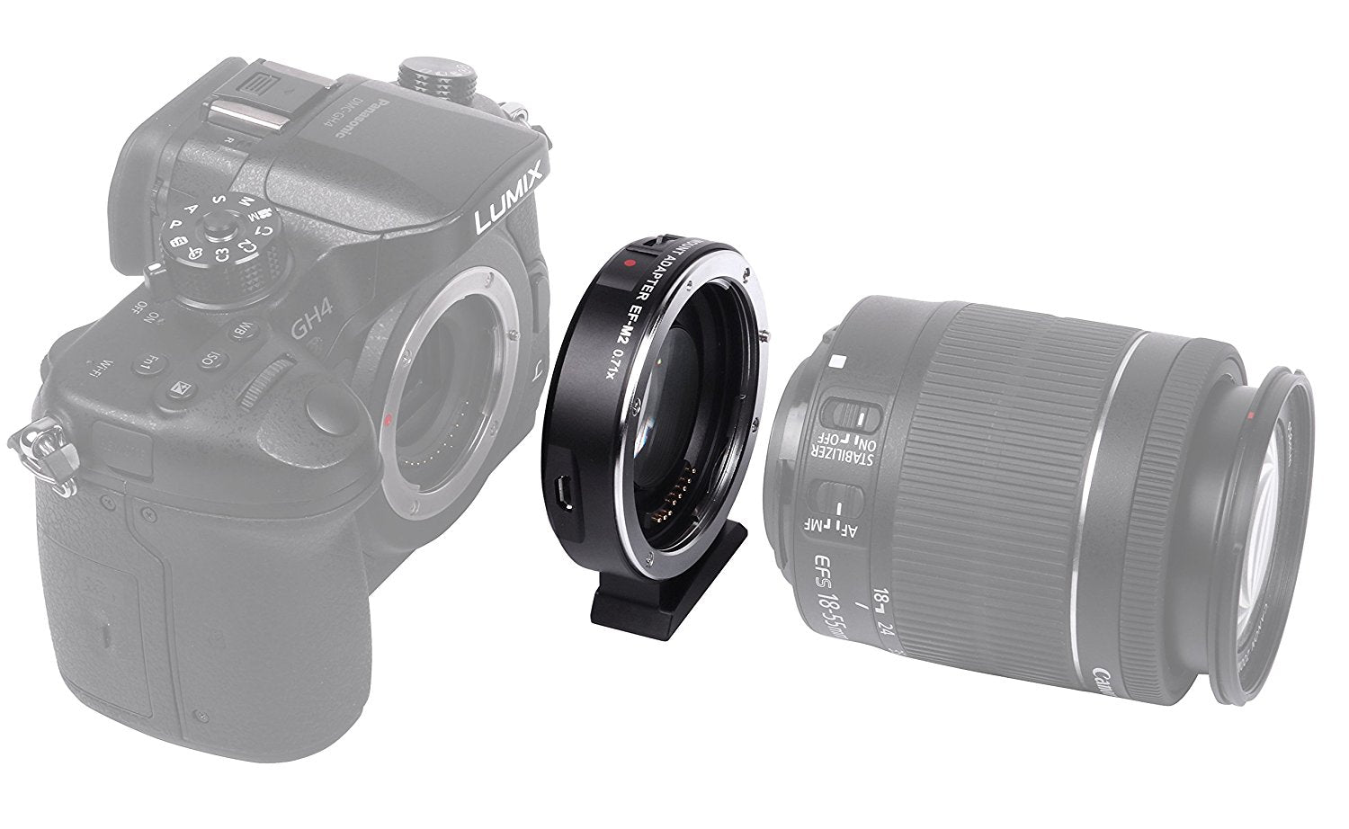 Viltrox EF-EOS M2 0.71x Lens Mount Adapter for Canon EF-Mount Lens
