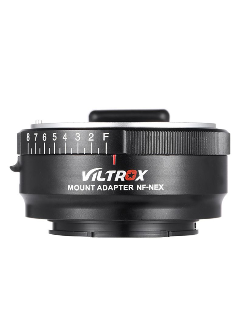 Viltrox NF-NEX Lens Mount Adapter for Nikon F-Mount, D or G-Type Lens
