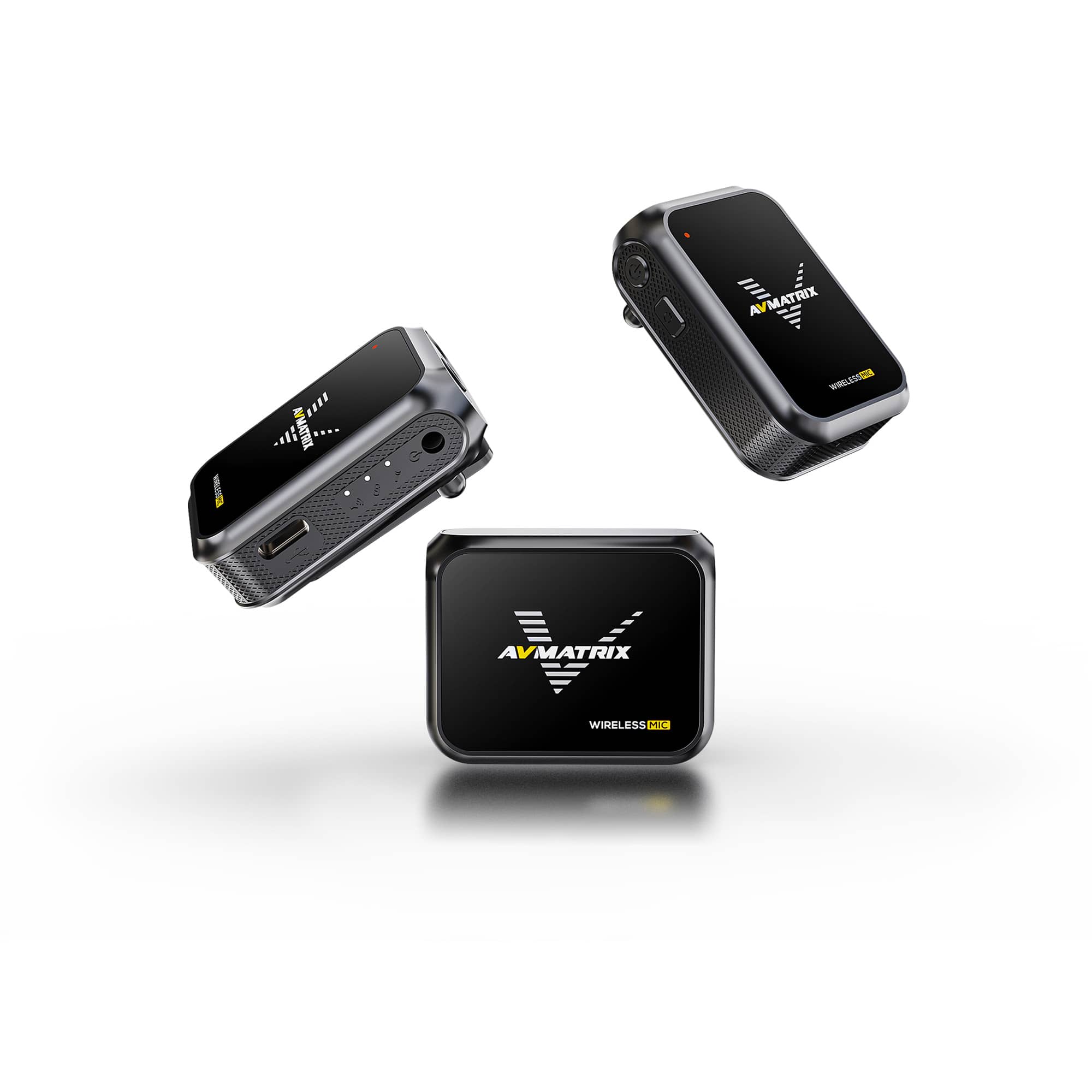 AVMATRIX WM12 Mini Wireless Microphone System (2.4 GHz)