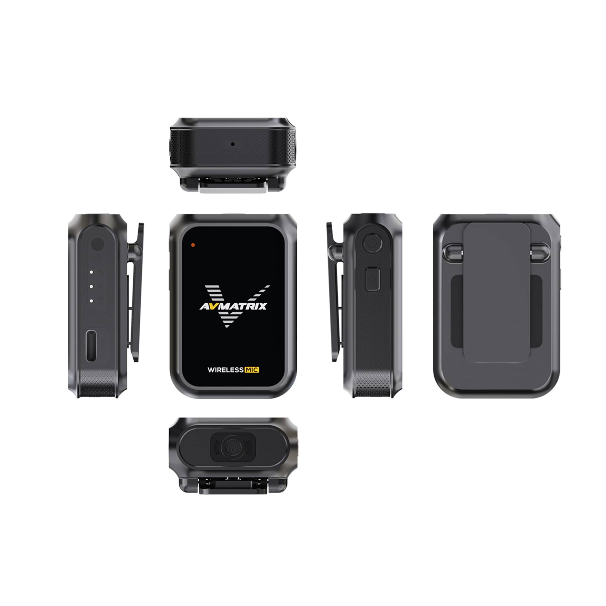 AVMATRIX WM12 Mini Wireless Microphone System (2.4 GHz)