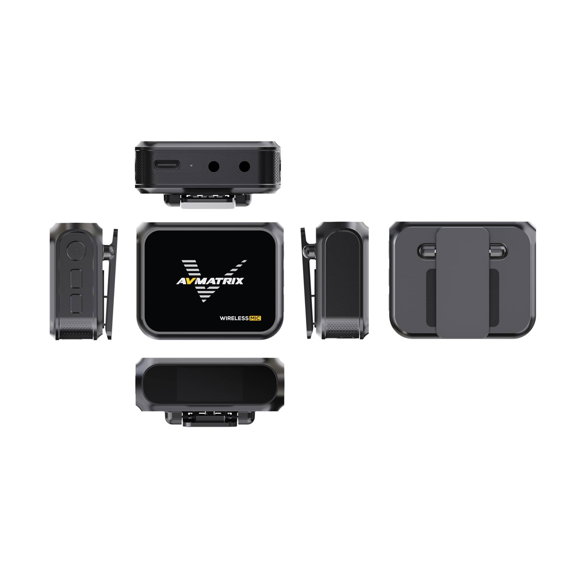 AVMATRIX WM12 Mini Wireless Microphone System (2.4 GHz)