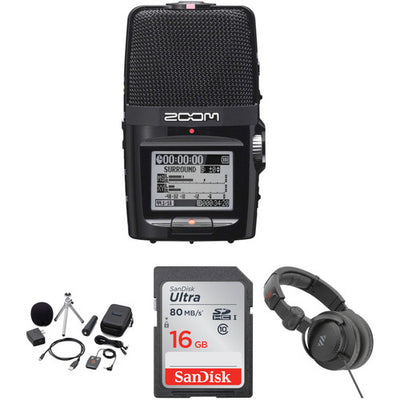 Zoom H2n Portable Recorder Value Pack