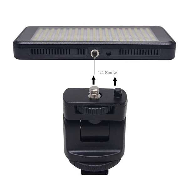 Promage Professional Video Light LED-228 Black