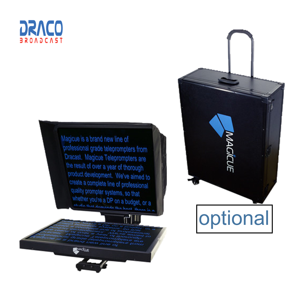 Magicue Studio 15" Prompter Kit With Hard Case