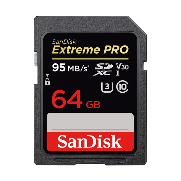 SanDisk 64GB Extreme PRO SDXC UHS-I Memory Card