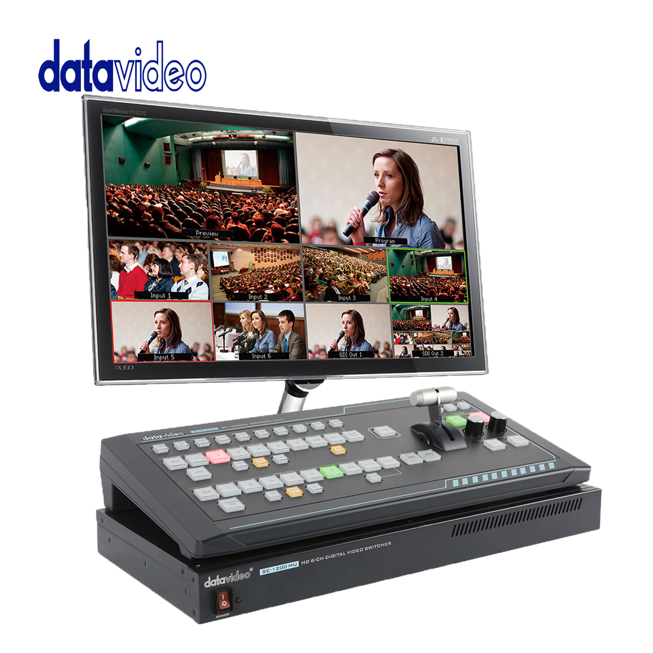 Datavideo SEB-1200 The Shortest Learning Curve Of Any 6-Input Switcher
