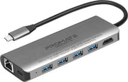 PROMATE 7IN1 ULTRA-FAST COMPACT MULTI-PORT USB C HUB