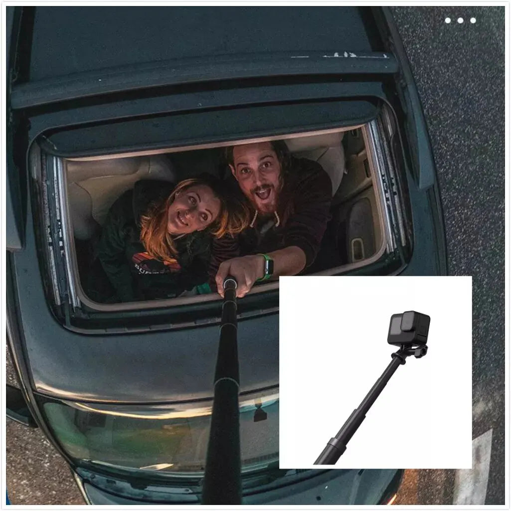 TELESIN ULTRA LONG 2.7M 2ND GENERATION CARBON FIBER SELFIE STICK FOR ALL ACTION CAMERAS GP-MNP-270-2
