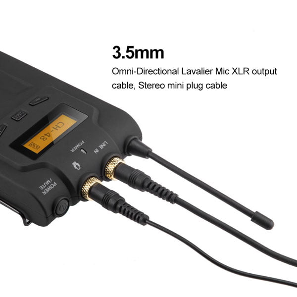 BOYA Dual-Channel Wireless Lavalier Microphone System BY-WM8-II