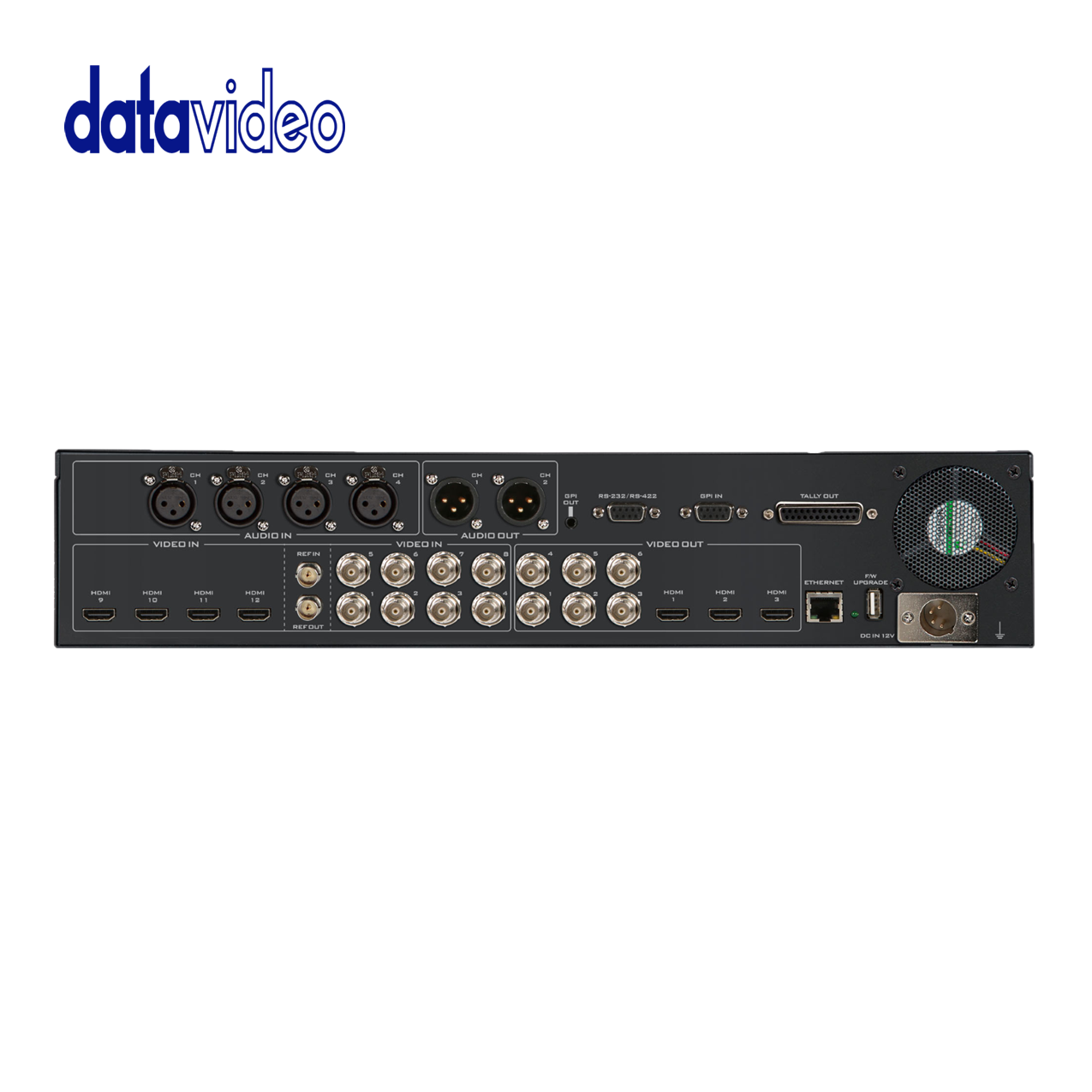 Datavideo's Most Advanced 12 Input 1080P 50/60 Switcher