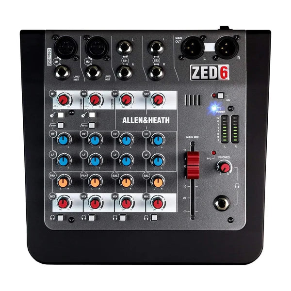 ALLEN &amp; HEATH ZED-6 6CH. ANALOG MIXER