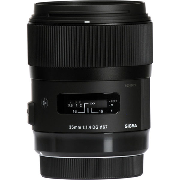 Sigma Lens - 35Mm F1.4 Dg Hsm (A) For Canon