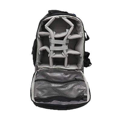Solibag Slr Camera Travel Backpack Waterproof Carry Bag For Canon, Nikon, Sony, Pentax Black Shoulder Case -7001