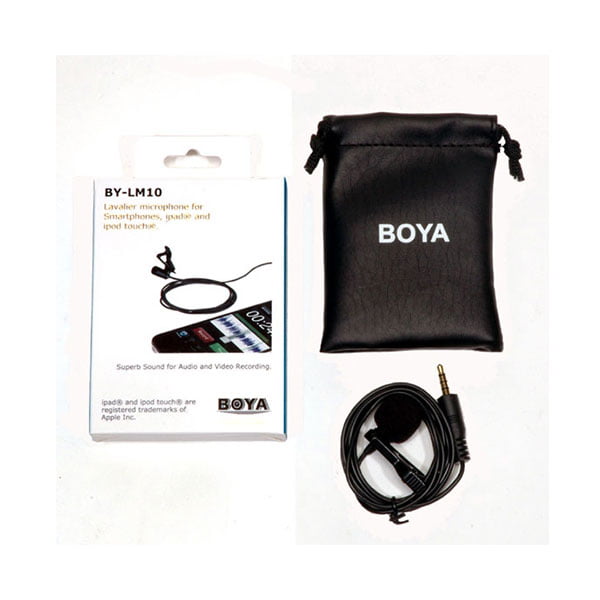 BOYA BY-LM10 Lavalier Microphone for Mobile Devices