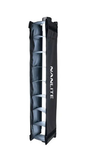 Nanlite Barndoor with eggcrate for Pavotube II 15X