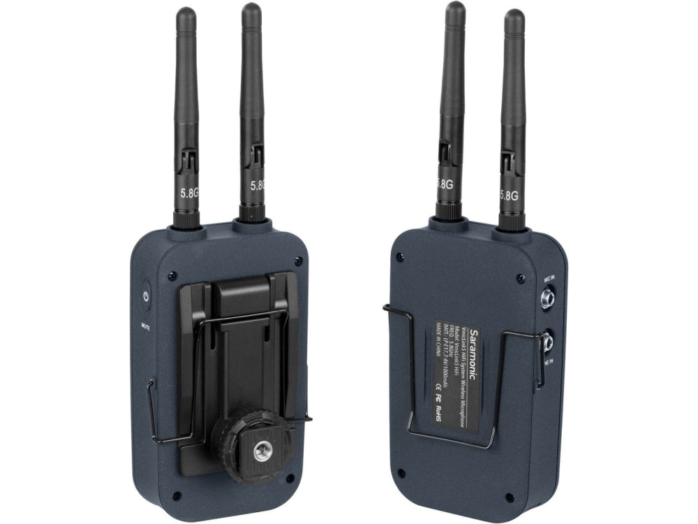 Saramonic VmicLink5 5.8 GHz SHF Wireless Lavalier System and Receiver