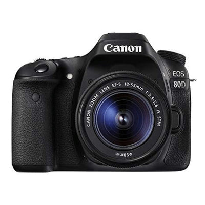Canon EOS 80D DSLR Camera with 18-55mm Lens