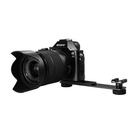BOYA BY-C01 ALUMINIUM ALLOY UNIVERSAL BRACKET ADDITIONAL COLD SHOE AND 1/4" SCREW MOUNT