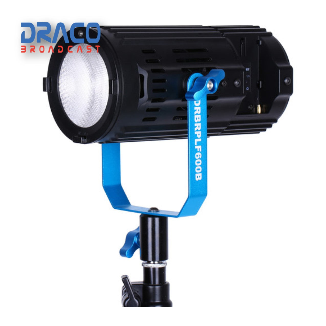 Dracast Boltray Plus 600 Daylight 3 Light Kit with Dual NP-F Battery Plates and Injection Molded Travel Case