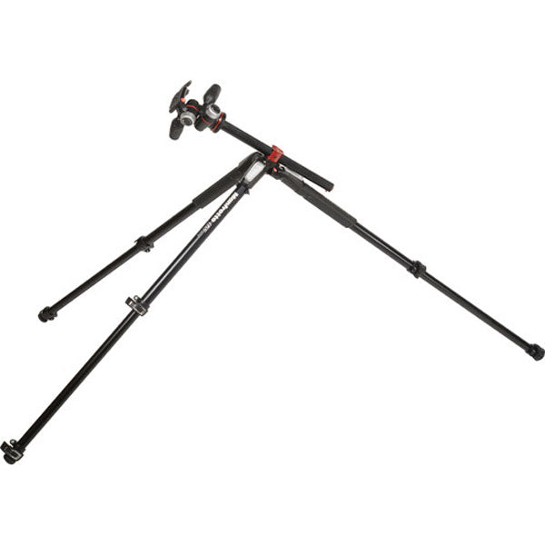 Manfrotto MT055XPRO3-3W Aluminum Tripod with 3-Way Pan/Tilt Head