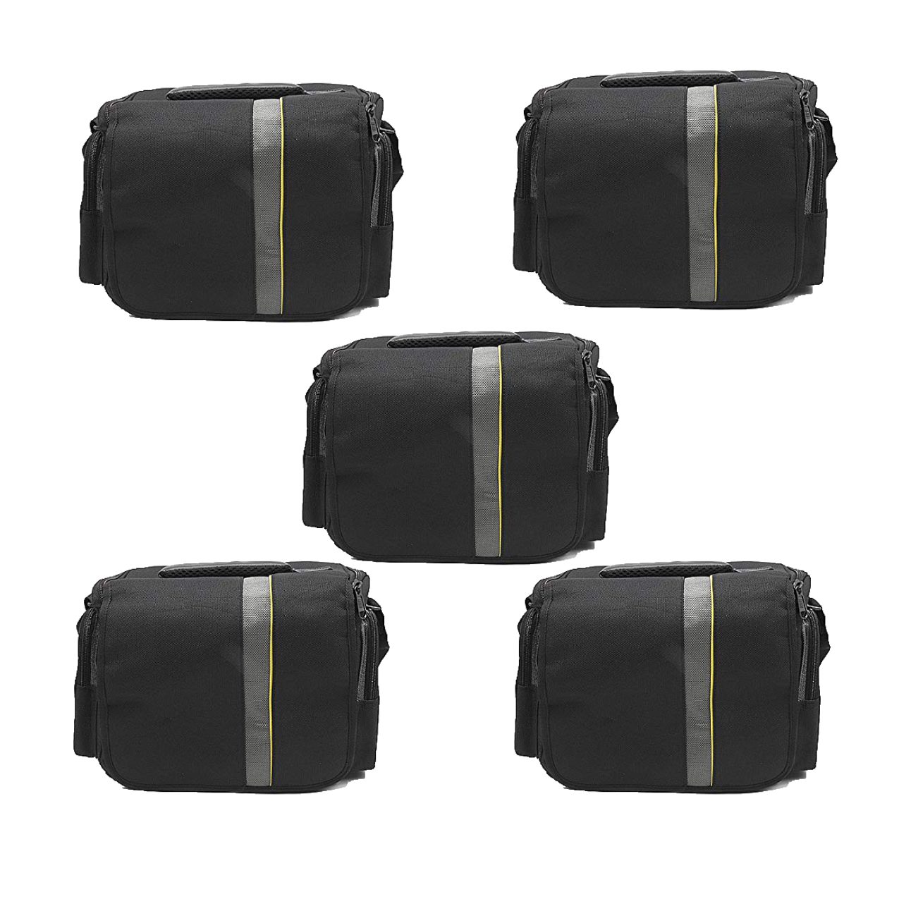 Waterproof Anti-Shock Dslr Camera Bag For Canon, Nikon, Samsung, And Sony Camera Bag -9004 Pack Of 5Pcs
