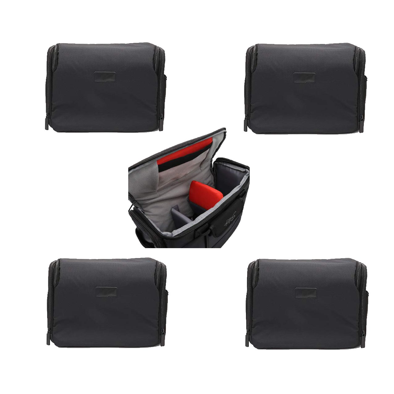 Solibag Camera Bag -4016 Waterproof Anti-Shock Dslr Camera Bag For Canon, Nikon, Samsung, And Sony Pack Of 5Pcs
