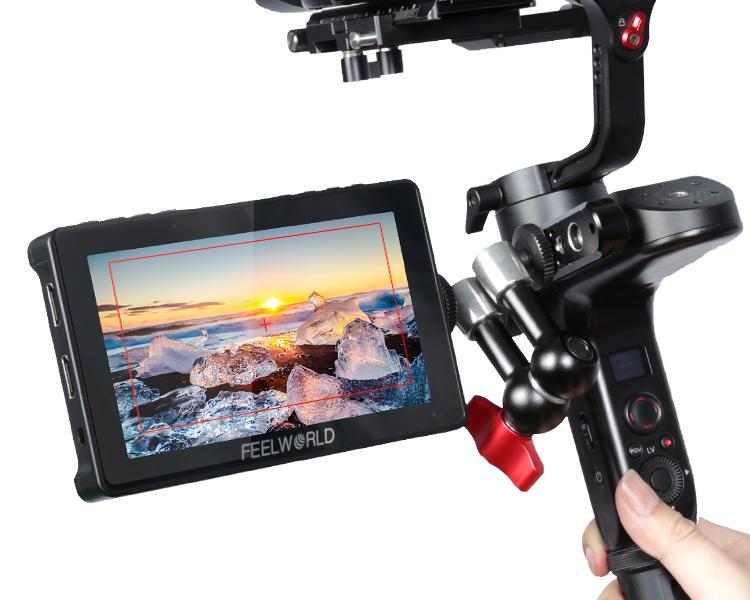 FEELWORLD F5 Pro 5.5 Inch Touch Screen DSLR Camera 4K HDMI Monitor