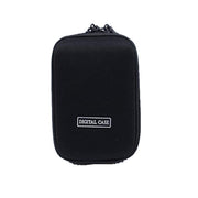 Solibag Carry Case -5003 Hardcase Pure Black L (With Shoulder Strap And Belt Loop) Suitable For Example Cybershot Dsc Hx60 Hx90 - Coolpix S9900 W100 W150 - Lumix Dmc Tz70 Tz80 - Powershot Sx710 Sx720