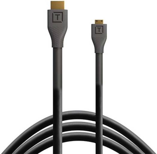 TETHER TOOLS TETHERPRO MINI-HDMI TO HDMI CABLE 1M H2C3-BLK
