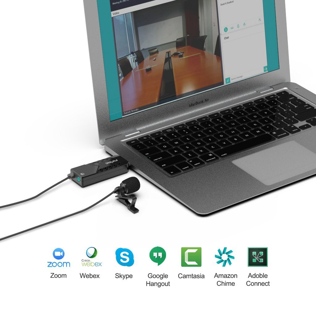 Fifine K053 Computer Usb Lapel Microphone For Skype Calls, Conferencing, Dictating, And Voice-over