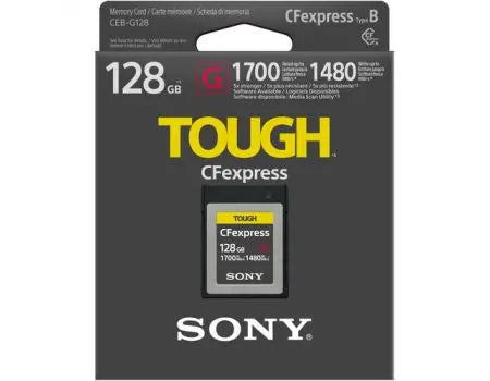 Sony 128GB CFexpress Type B TOUGH Memory Card