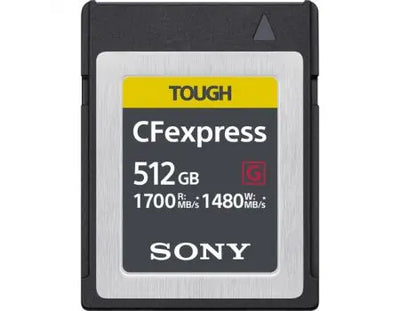 Sony 512GB CFexpress Type B TOUGH Memory Card