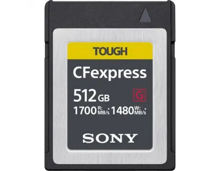 Sony 512GB CFexpress Type B TOUGH Memory Card