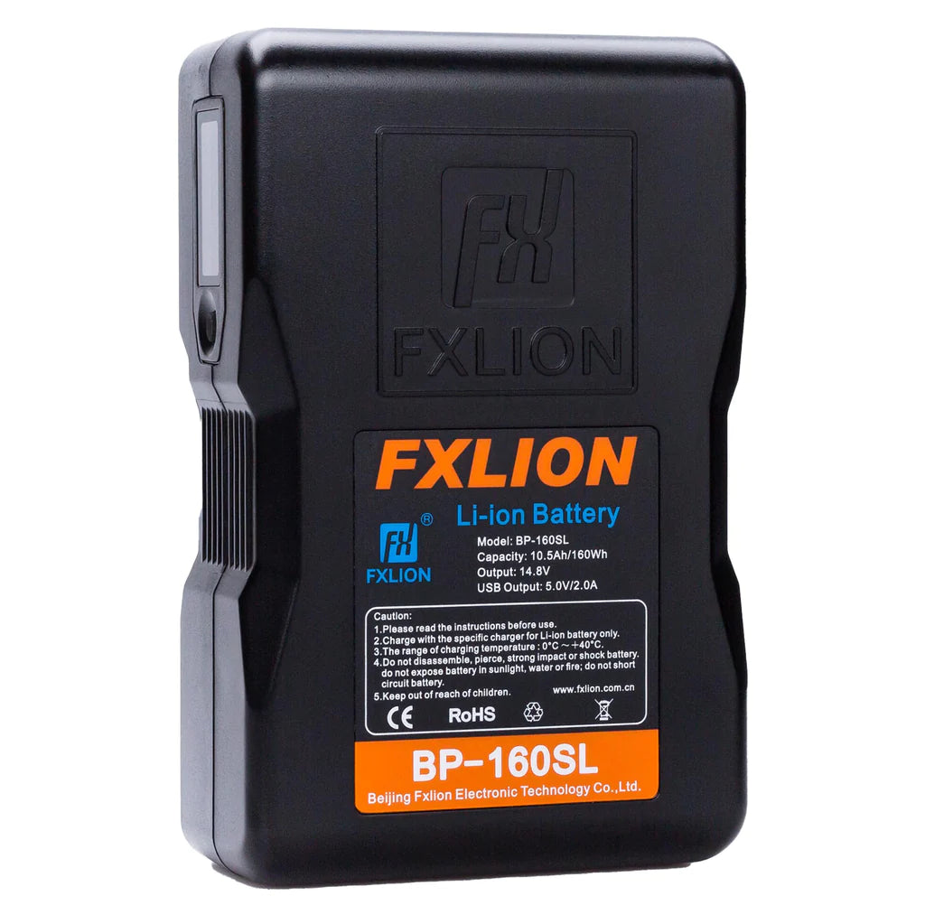 Fxlion BP-160SL Cool Blue Battery - 14.8V / 160Wh V-Mount Battery