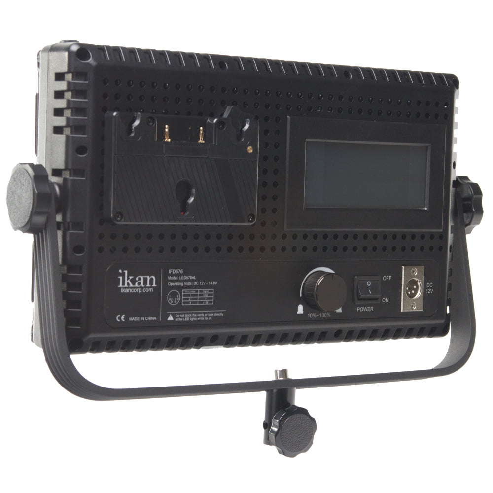 Ikan DAYLIGHT LED LIGHT W/ AB &amp; V-MOUNT PLATES