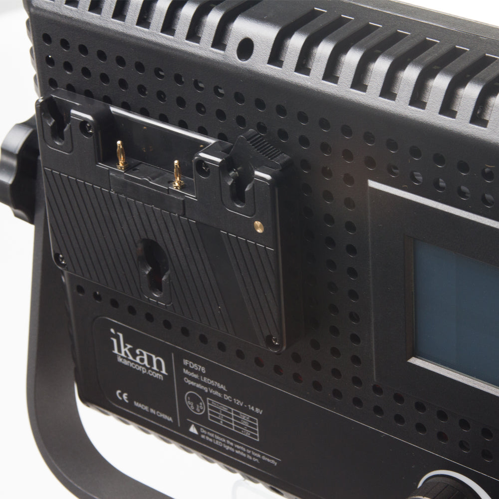 Ikan DAYLIGHT LED LIGHT W/ AB &amp; V-MOUNT PLATES