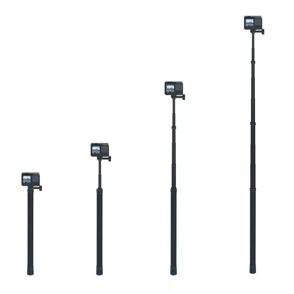 TELESIN ULTRA LONG 2.7M 2ND GENERATION CARBON FIBER SELFIE STICK FOR ALL ACTION CAMERAS GP-MNP-270-2