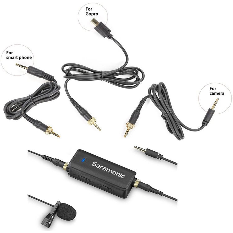 Saramonic LavMic Omnidirectional Lavalier Microphone