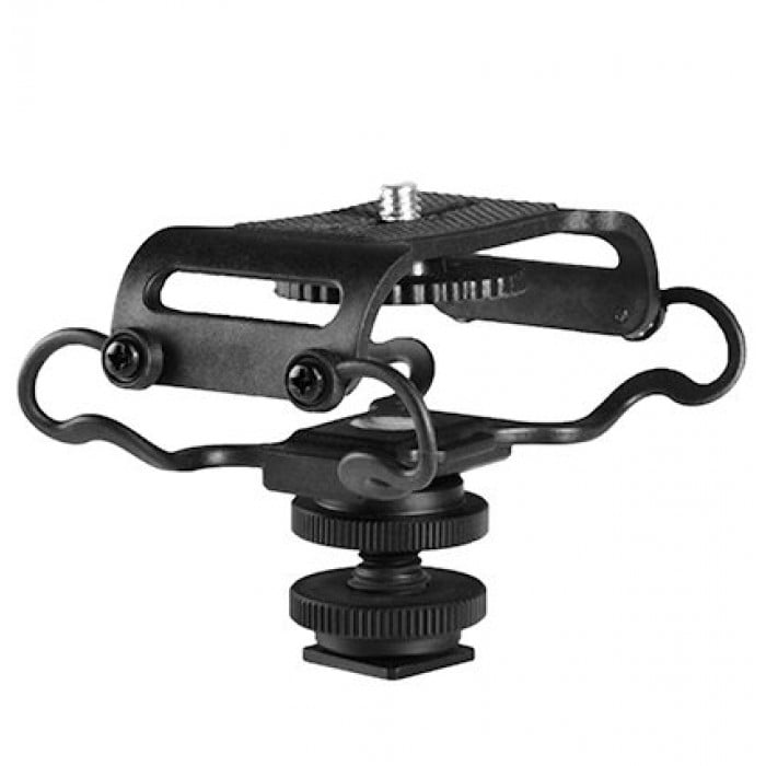Boya Shock Mount for Camera Recorder, BOYA BY-C10 BY-C10 Universal Microphone and Portable Recorder ShockMount