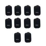 Solibag Carry Case -5003 Hardcase Pure Black L (With Shoulder Strap And Belt Loop) Suitable For Example Cybershot Dsc Hx60 Hx90 - Coolpix S9900 W100 W150 - Lumix Dmc Tz70 Tz80 - Powershot Sx710 Sx720 Pack Of 10Pcs