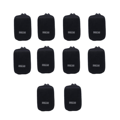 Solibag Carry Case -5003 Hardcase Pure Black L (With Shoulder Strap And Belt Loop) Suitable For Example Cybershot Dsc Hx60 Hx90 - Coolpix S9900 W100 W150 - Lumix Dmc Tz70 Tz80 - Powershot Sx710 Sx720 Pack Of 10Pcs