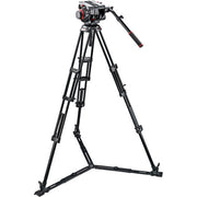Manfrotto 509HD Video Head &amp; 545GB Aluminum Tripod Pro Ground-Twin Kit 100