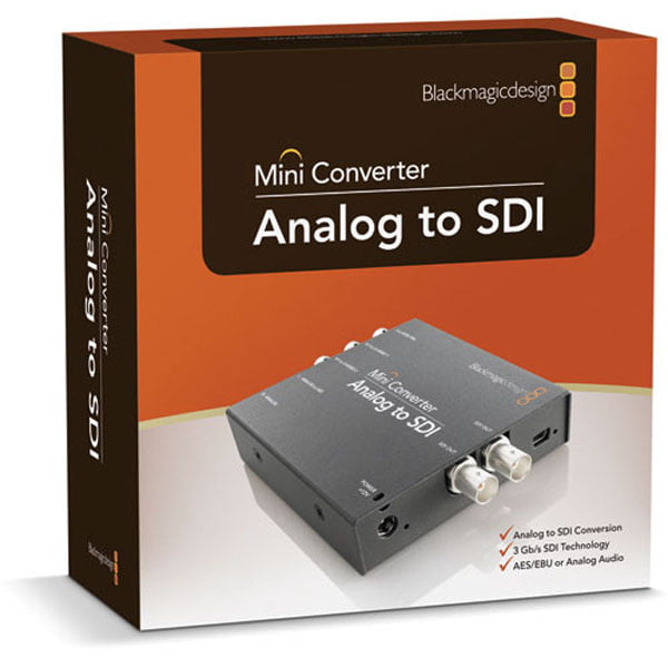 Blackmagic Mini Converter - Analog To Sdi 2