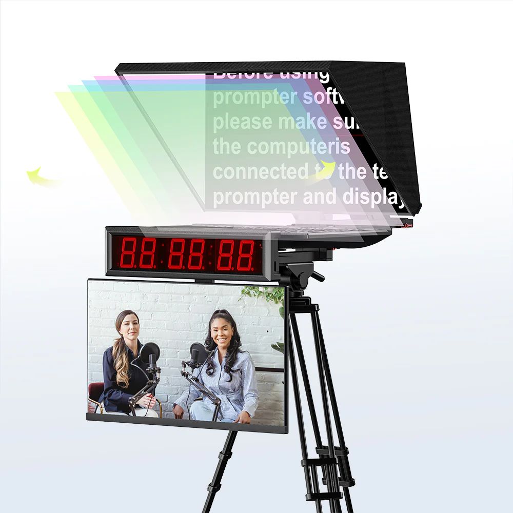 Desview DT24 Dual-Screen Teleprompter Kit (24")