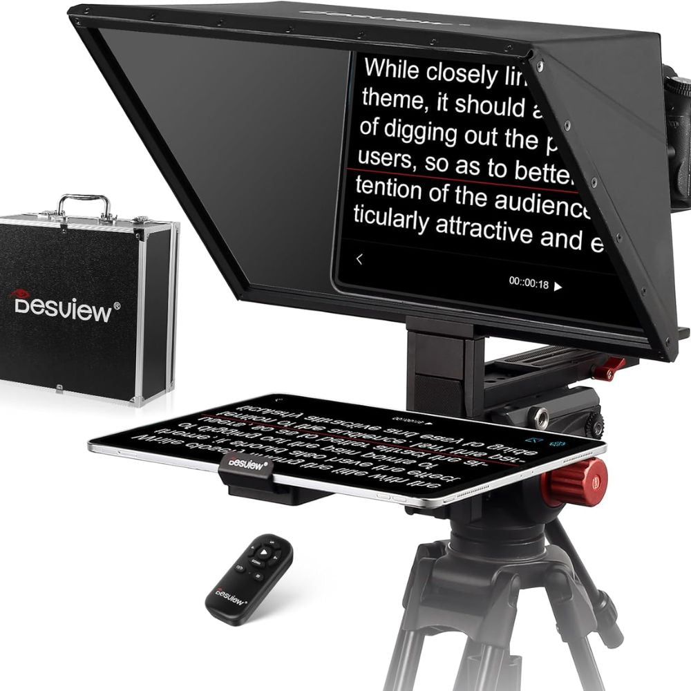 Desview TP170 Portable Teleprompter for Tablets and Smartphones