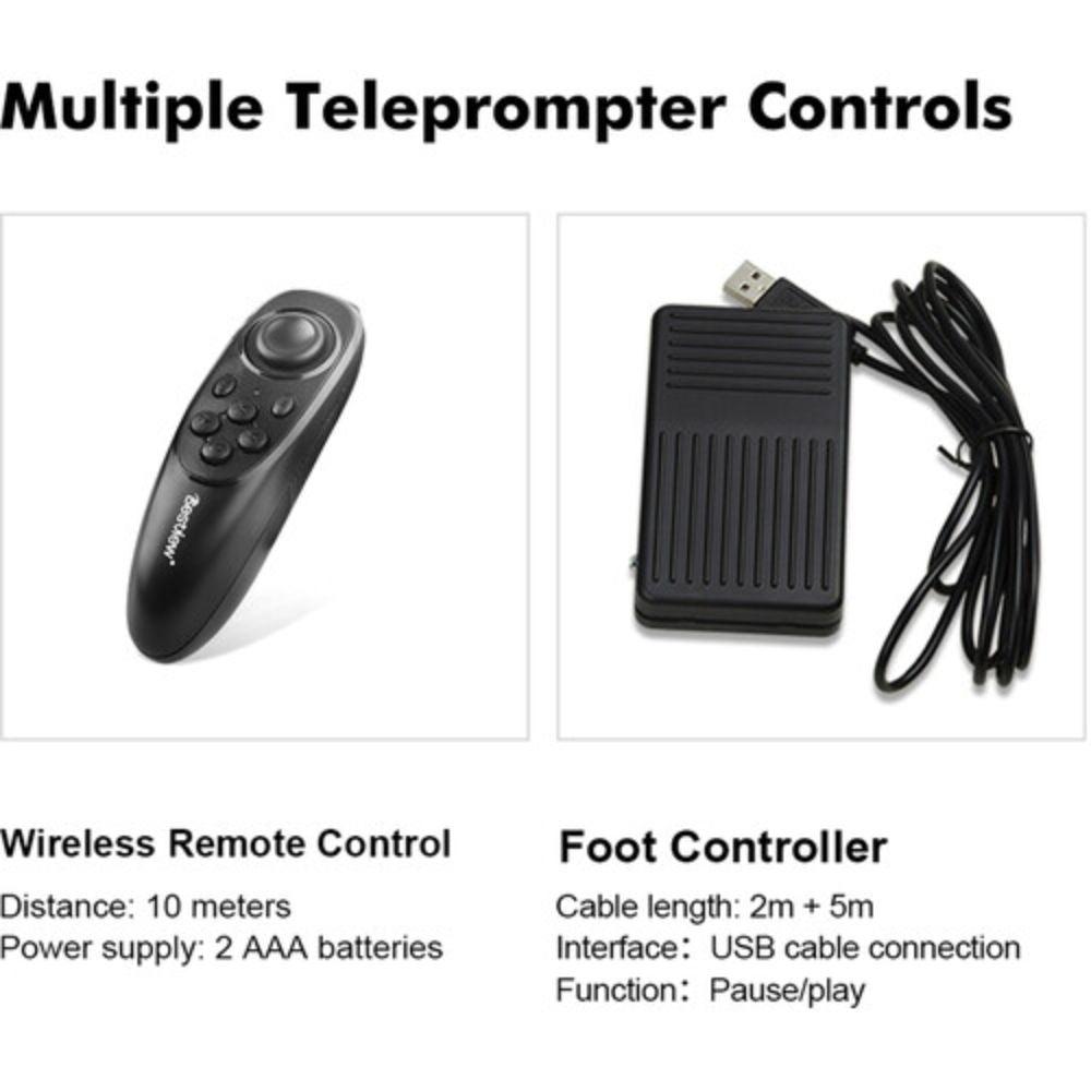 Desview T22 Professional Teleprompter with 21.5-inch Monitor