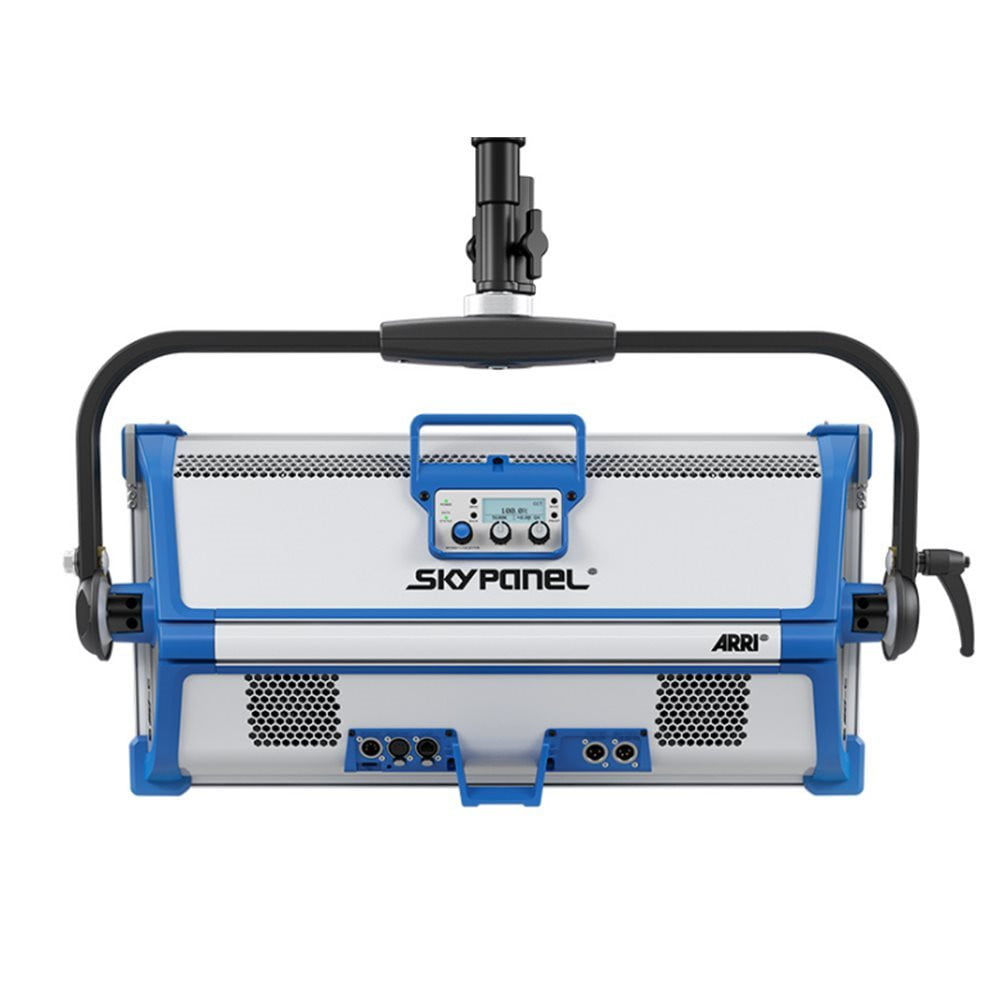 ARRI SkyPanel S60-C LED Softlight with Manual Yoke (Blue/Silver, Edison)