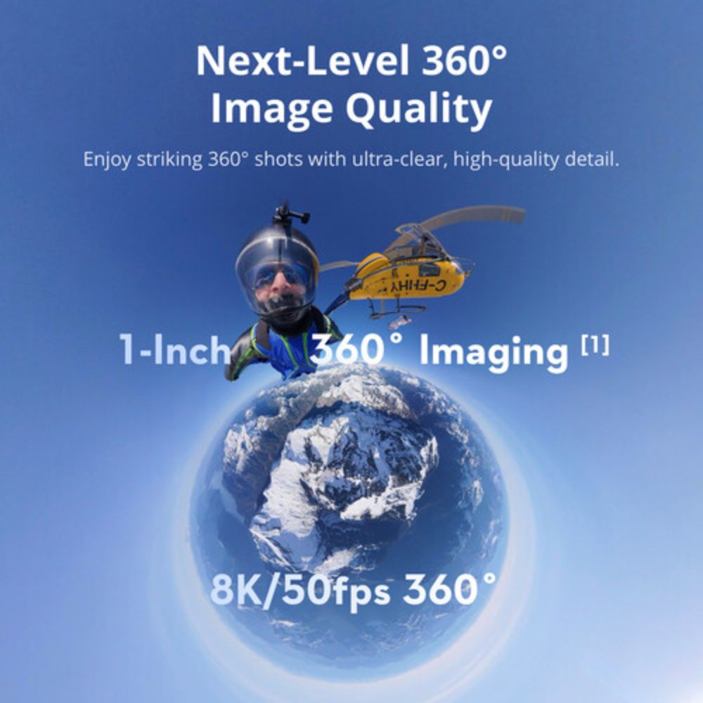 DJI Osmo 360 Adventure Combo Action Camera